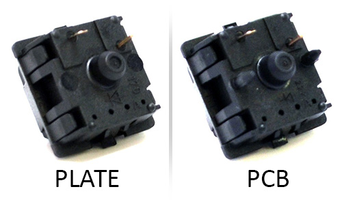  Plate Mounted vs PCB Mounted Switches WASD Support